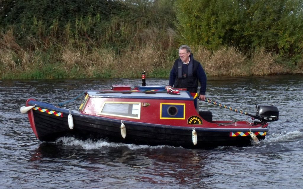 cruiser or narrowboat on the river trent cruiser narrowboat